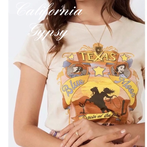 Texas Blue Moon T-shirt - Picture 6 of 15